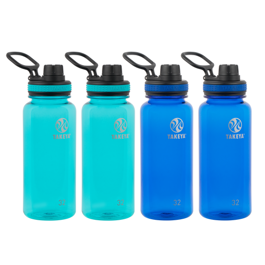 tritan-water-bottle-with-spout-lid-4-pack-d5 50276-Tritan-Spout-32-4pk-Ocean-Royal-angle.png