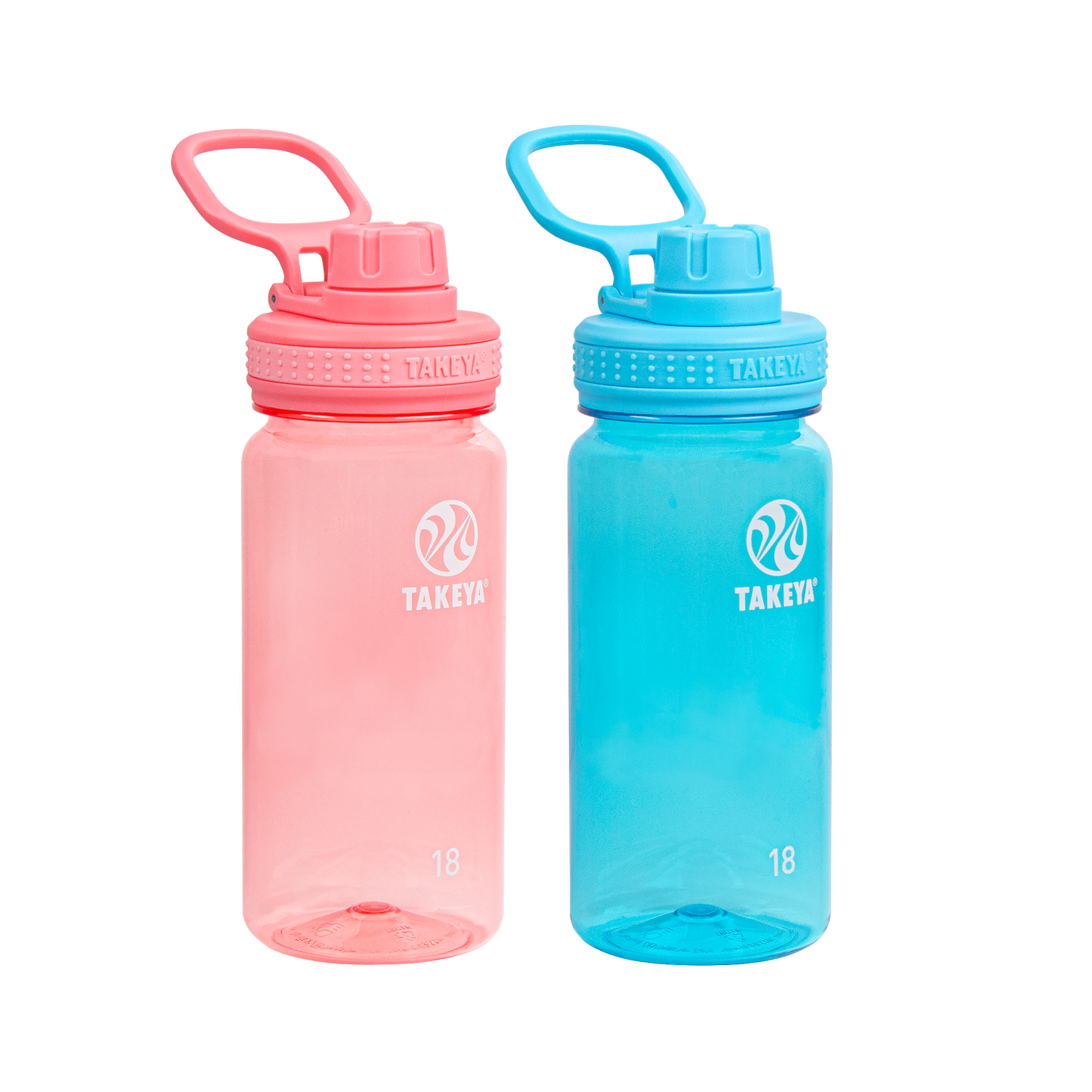 tritan-water-bottle-bundle-with-spout-lid-2-pack-g5 51475-Tritan-Spout-18-2pk-FlutterPink-BreezyBlue-Front_1.png