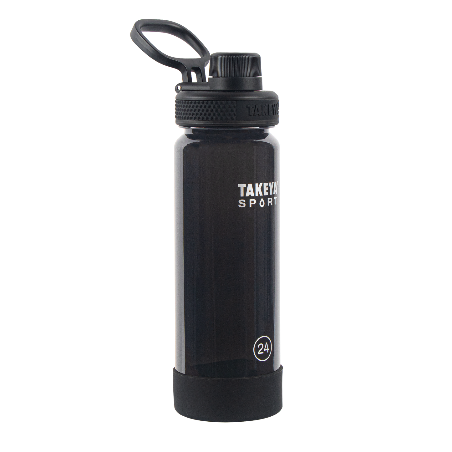 tritan-sport-water-bottle-with-spout-lid-m8 51664-TKS-Tritan-Spout-24-GrandSlamBlack-frontangle.png
