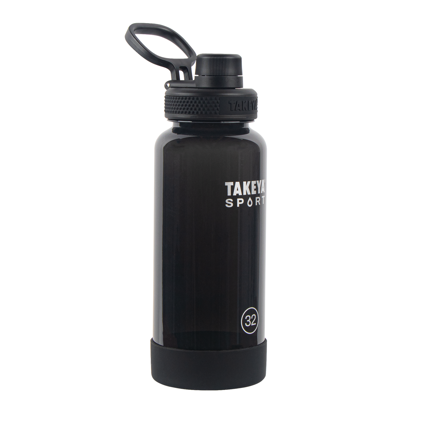 tritan-sport-water-bottle-with-spout-lid-m8 51829-TKS-Tritan-Spout-32-GrandSlamBlack-frontangle.png