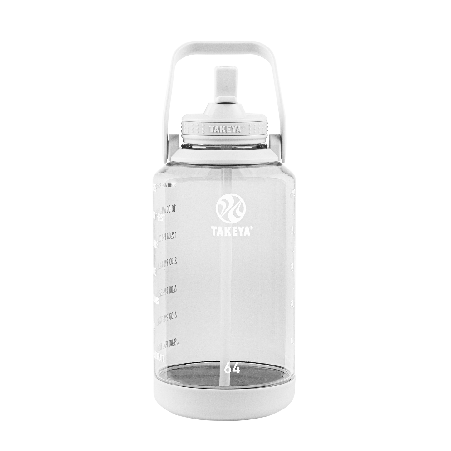 tritan-motivational-water-bottle-with-straw-lid-e2 54142-Tritan-Straw-Motivational-64-WhiteCloud-front.png
